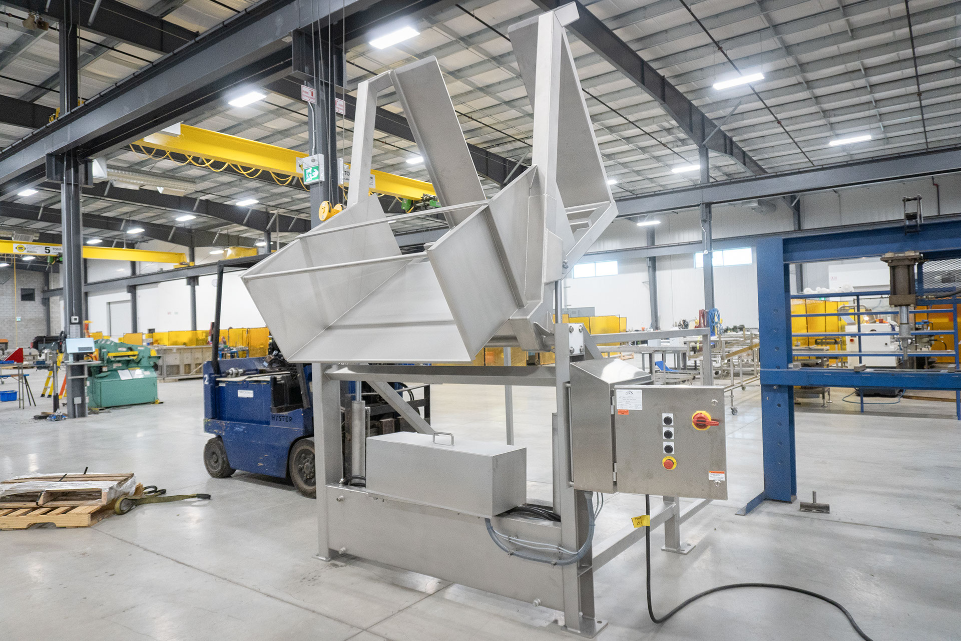 Custom Foodsafe Tilt Dumpers